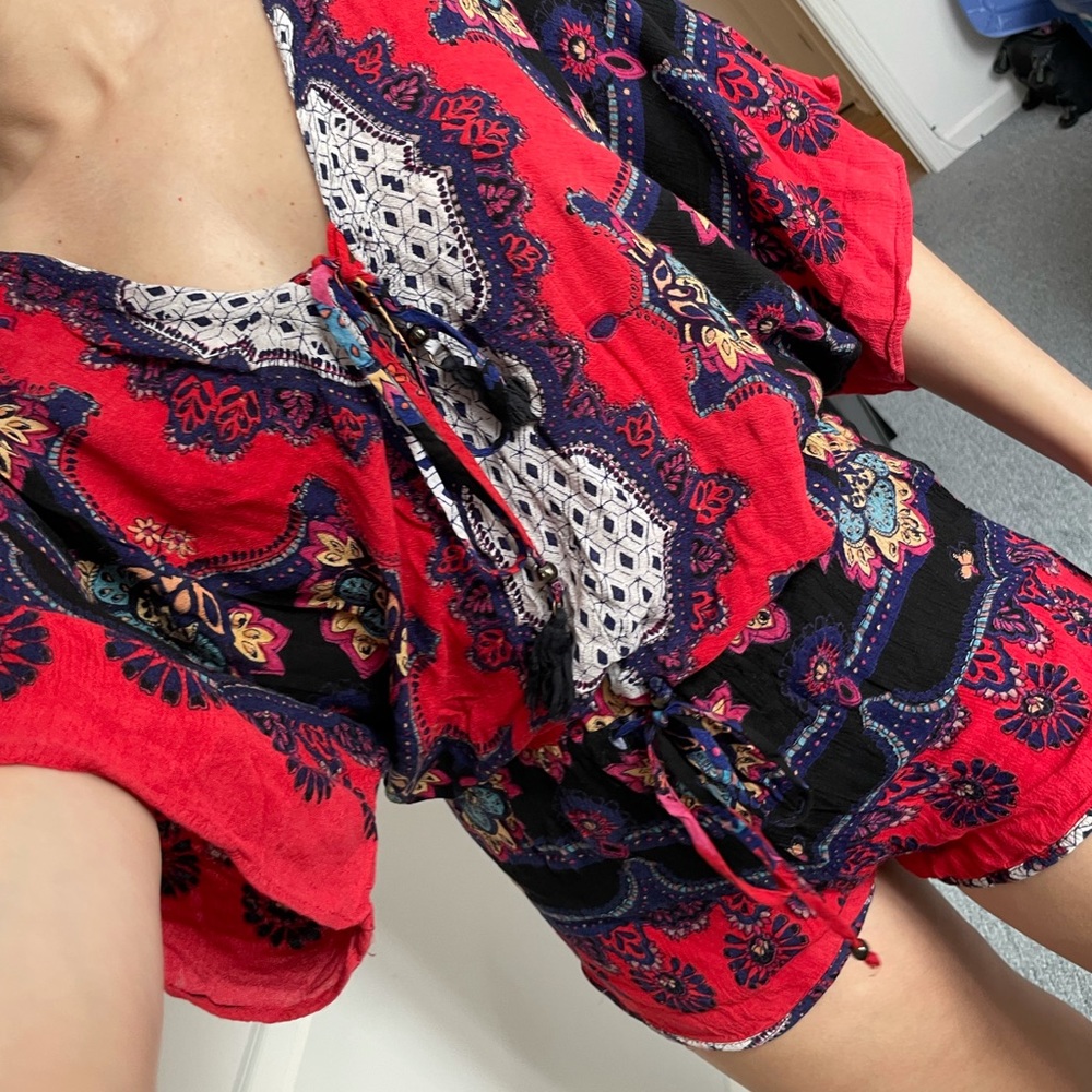 Colorful Boho Romper - Picture 11 of 16